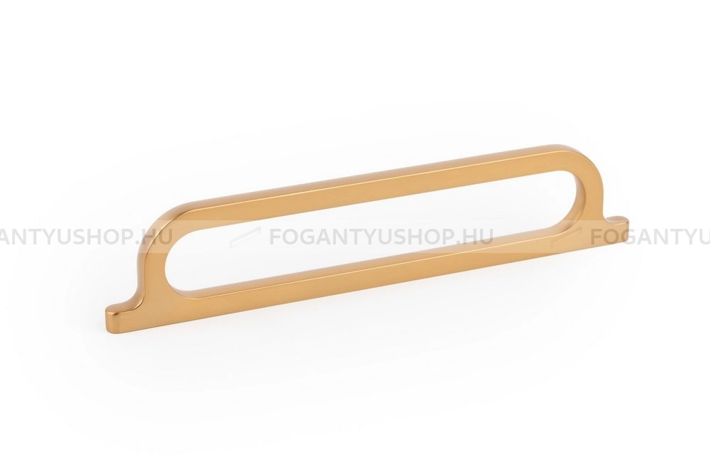 VIEFE Bútor fogantyú - OMEGA 160 - furattáv 160 mm - Csiszolt pezsgő Z618 - Zamak fém ötvözet - Egy méretben gyártott színes fém bútorfogantyú
