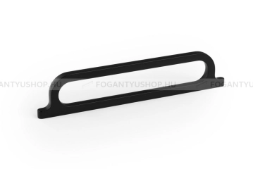 VIEFE Bútor fogantyú OMEGA - 160 mm - Festett fekete - Zamak fém ötvözet