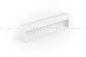 VIEFE Bemarható fogantyú Bemarható fogantyú MOULE - 128 mm - Festett fehér - Zamak fém ötvözet - Bútorajtó élébe marható, sül - 128 mm -  - Zamak fém ötvözet