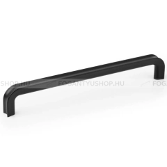 VIEFE Fogantyú Fogantyú LIPP - Festett fekete - Zamak fém ötvözet - Több méretben gyártott színes fém bútorfogantyú -  - Zamak fém ötvözet