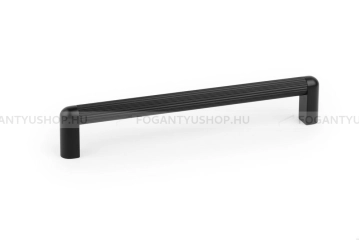 VIEFE Bútor fogantyú Bútor fogantyú RISS MINI - Festett fekete - Alumínium - Több méretben gyártott színes fém bútorfogan -  - Alumínium