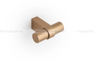 VIEFE Gomb fogantyú Gomb fogantyú NOBB T - 1 furatos - Szálcsiszolt pezsgő - Alumínium - Színes fém gombfogantyú, bútorg - 1 furatos - Szálcsiszolt pezsgő - Alumínium