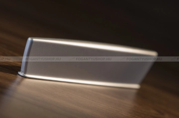 RUJZ DESIGN Bútor fogantyú - 291.10 - Ezüst inox (szálcsiszolt) - Zamak fém ötvözet