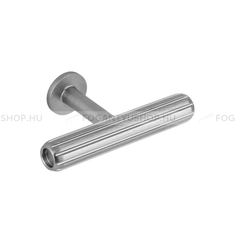 VIEFE Bútorgomb - RILLE MINI L24 ABS műanyag L24 ABS műanyag L24 - 1 furatos - Szálcsiszolt L24 - Alumínium - Fém gombfogantyú, bútorgomb (szögletes, kerek)