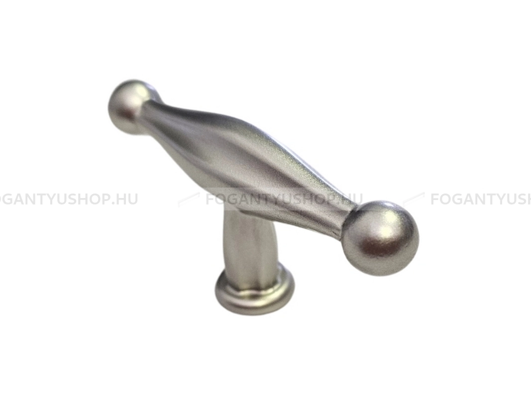 GIUSTI Gombfogantyú - WPO81400000R3 Magasfényű - 1 furatos - Magasfényű ezüst SilverPHG - Zamak fém ötvözet - Antikolt, vintage fém gombfogantyú (szögletes, kerek)