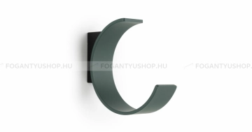 VIEFE Kabátakasztó Kabátakasztó BIRDD - 20 mm - Festett fekete - Fakó zöld - Zamak fém ötvözet - Kombinált, kalaptartós - 20 mm -  - Zamak fém ötvözet