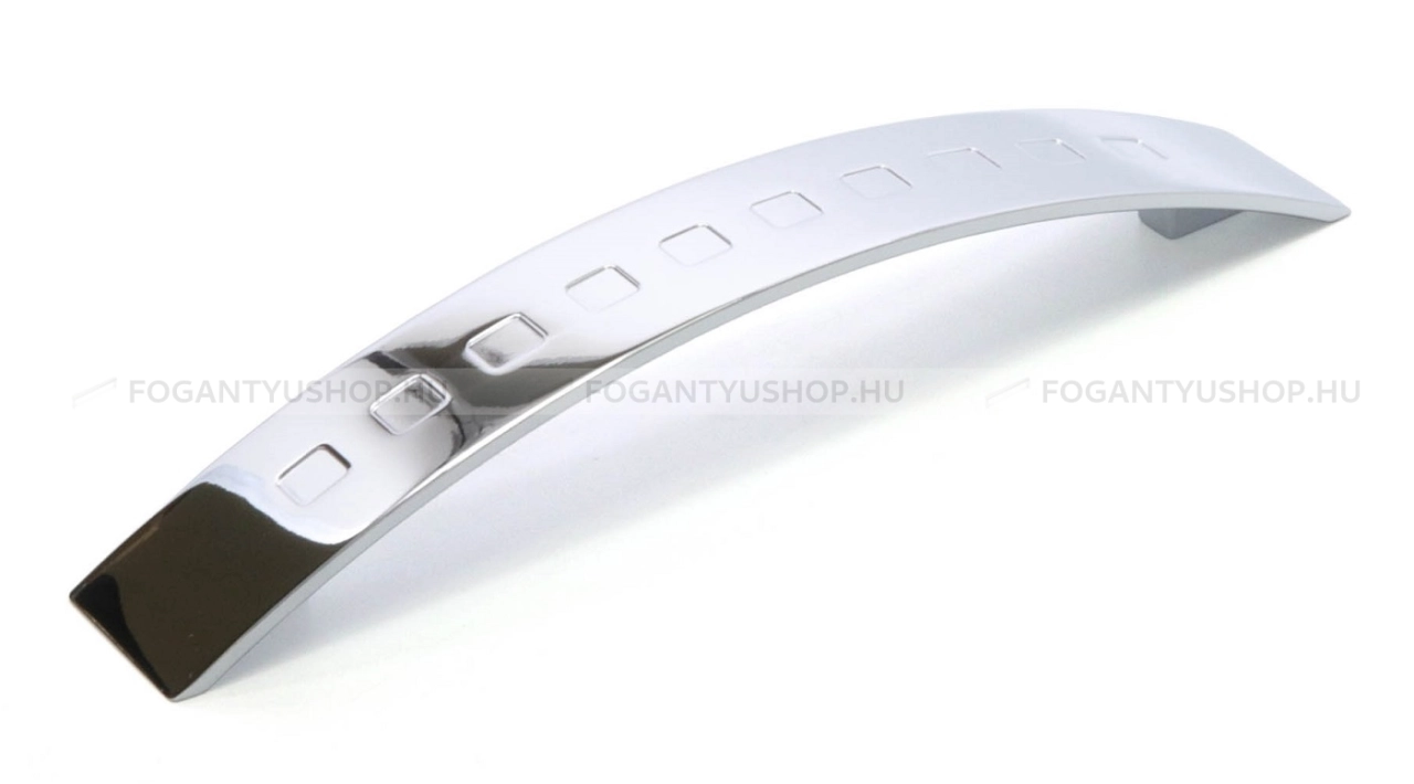 RUJZ DESIGN Fogantyú - 396.25 - Fényes króm Cr - Zamak fém ötvözet - Több méretben gyártott fém bútorfogantyú