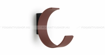 VIEFE Kabátakasztó Kabátakasztó BIRDD - 20 mm - Festett fekete - Téglavörös - Zamak fém ötvözet - Kombinált, kalaptartó - 20 mm -  - Zamak fém ötvözet