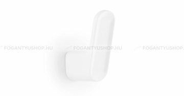 VIEFE Kabátakasztó Kabátakasztó LUV - 1 furatos - Festett krémfehér - Zamak fém ötvözet - Egy akasztós fogas - 1 furatos -  - Zamak fém ötvözet