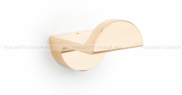 VIEFE Fali akasztó Fali akasztó ZETT - 20 mm - Fényes arany - Zamak fém ötvözet - Egy akasztós fogas - 20 mm -  - Zamak fém ötvözet