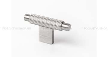 VIEFE Gomb fogantyú Gomb fogantyú ARPA T - 1 furatos - Ezüst inox (szálcsiszolt) - Alumínium - Fém gombfogantyú, bútorgo - 1 furatos -  - Alumínium