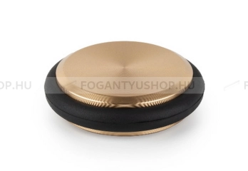 VIEFE Ajtóütköző, ajtóstop Ajtóütköző, ajtóstop LOW - 1 furatos - Szálcsiszolt pezsgő - Alumínium - Gumi - Ajtóütköző, ajtókitá - 1 furatos -  - Alumínium - Gumi