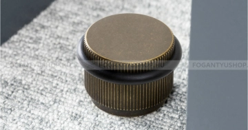 VIEFE Ajtóütköző, ajtóstop Ajtóütköző, ajtóstop Arpa - 1 furatos - Koptatott antik réz - Alumínium - Ajtóütköző, ajtókitámasztó - 1 furatos -  - Alumínium