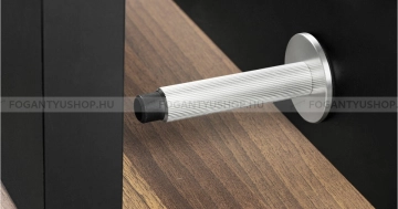 VIEFE Ajtóütköző, ajtóstop Ajtóütköző, ajtóstop ARPA - 1 furatos - Szálcsiszolt nikkel - Alumínium - Ajtóütköző, ajtókitámasztó - 1 furatos -  - Alumínium