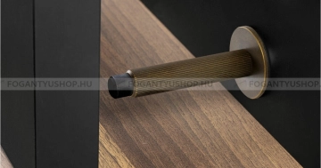 VIEFE Ajtóütköző, ajtóstop Ajtóütköző, ajtóstop Arpa - 1 furatos - Koptatott antik réz - Alumínium - Ajtóütköző, ajtókitámasztó - 1 furatos -  - Alumínium