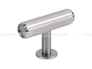 VIEFE Bútor fogantyú Bútor fogantyú RILLE - 1 furatos - Szálcsiszolt nikkel - Alumínium - Egy méretben gyártott színes fé - 1 furatos -  - Alumínium