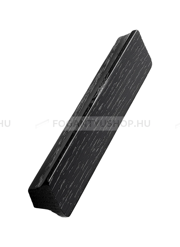 FURNIPART Fogantyú - ANTE - Feketére pácolt kőrisfa  - Fa - Fa bútorfogantyú