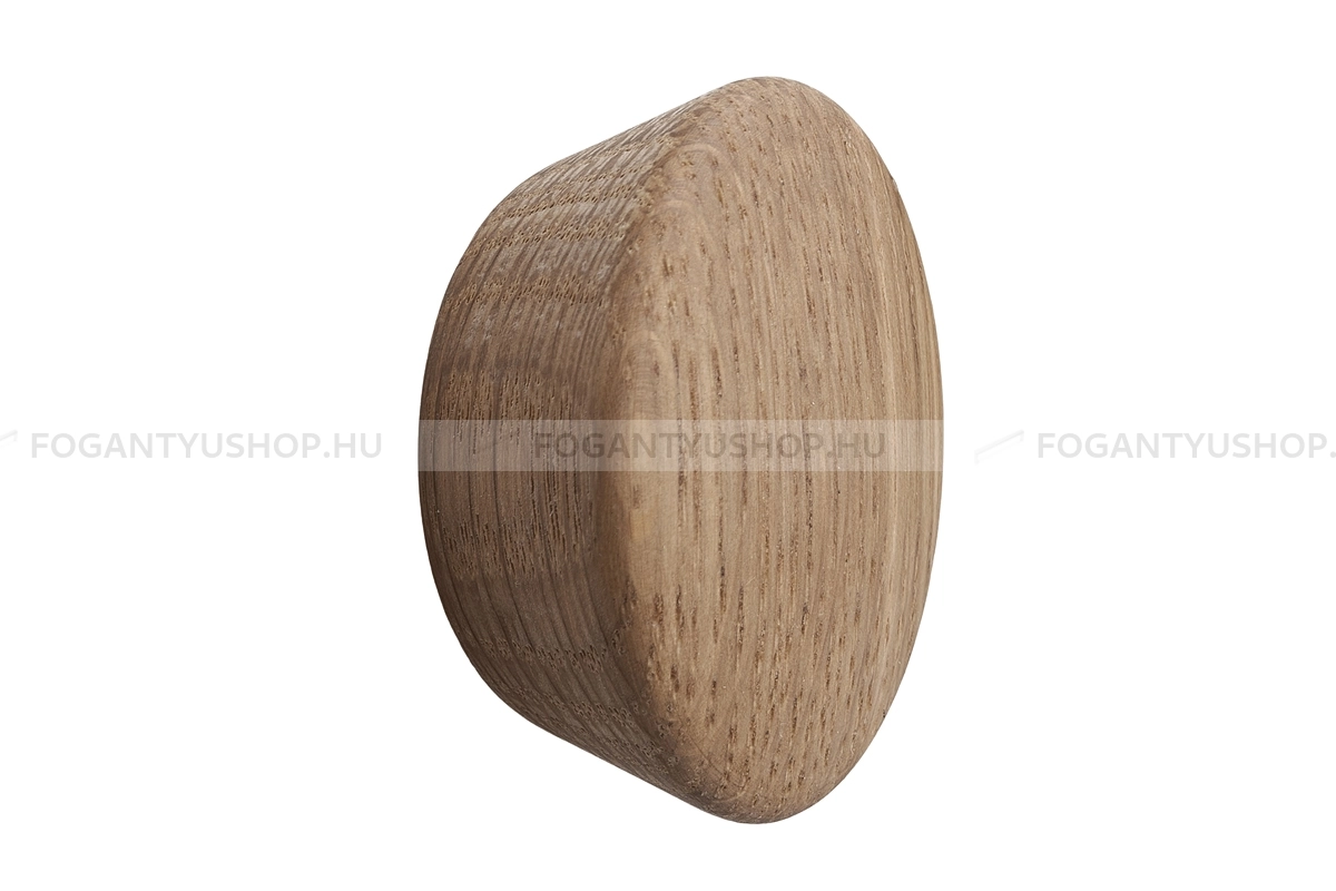 FURNIPART Fogantyú - BERET Tölgyfa - 1 furatos - Tölgyfa hrast - Fa - Fa bútorfogantyú