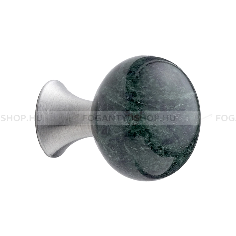 FURNIPART Bútorfogantyú - BEAD márvány Márvány márvány Márvány Márvány márvány Márvány Márvány márvány - Fekete-fehér márvány minta  - Inox - Márvány anyagból készült bútorfogantyúk