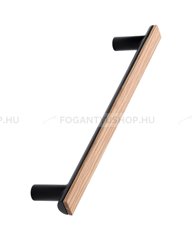 FURNIPART Fogantyú - BIS 160 Tölgyfa - furattáv 160 mm - Tölgyfa hrast - Zamak fém ötvözet, Gumi - Fa bútorfogantyú