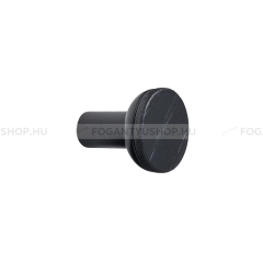 FURNIPART Gomfogantyú BIS - 1 furatos - Wengefa - Fekete - Zamak fém ötvözet - Fa - Fa bútorfogantyú