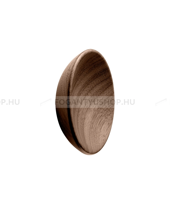 FURNIPART Bútorfogantyú - BOWL Amerikai diófa - 1 furatos - Amerikai diófa oreh - Fa - Fa bútorfogantyú