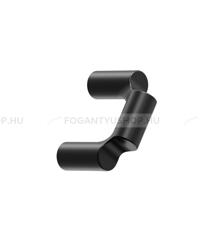 FURNIPART Bútorfogantyú - BREAK - Fekete - Zamak fém ötvözet - Több méretben gyártott színes fém bútorfogantyú