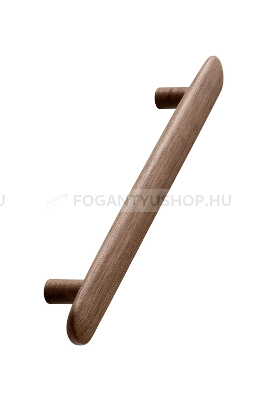 FURNIPART Fogantyú - BRUTUS 160 Amerikai diófa - furattáv 160 mm - Amerikai diófa oreh - Gumi - Fa bútorfogantyú