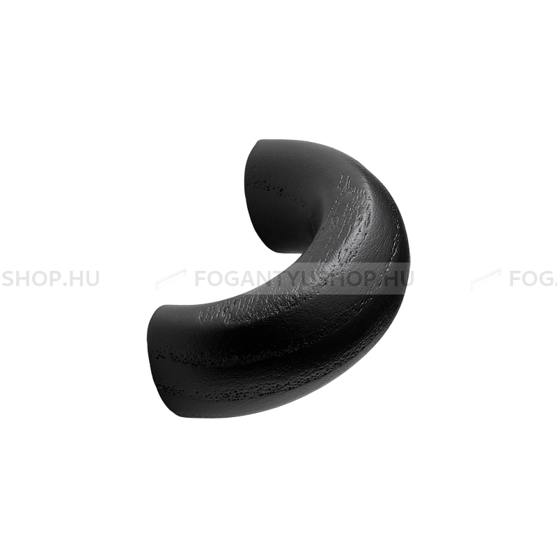 FURNIPART Bútorfogantyú - BULLA 32 Feketére pácolt kőrisfa - furattáv 32 mm - Feketére pácolt kőrisfa  - Gumi - Fa bútorfogantyú