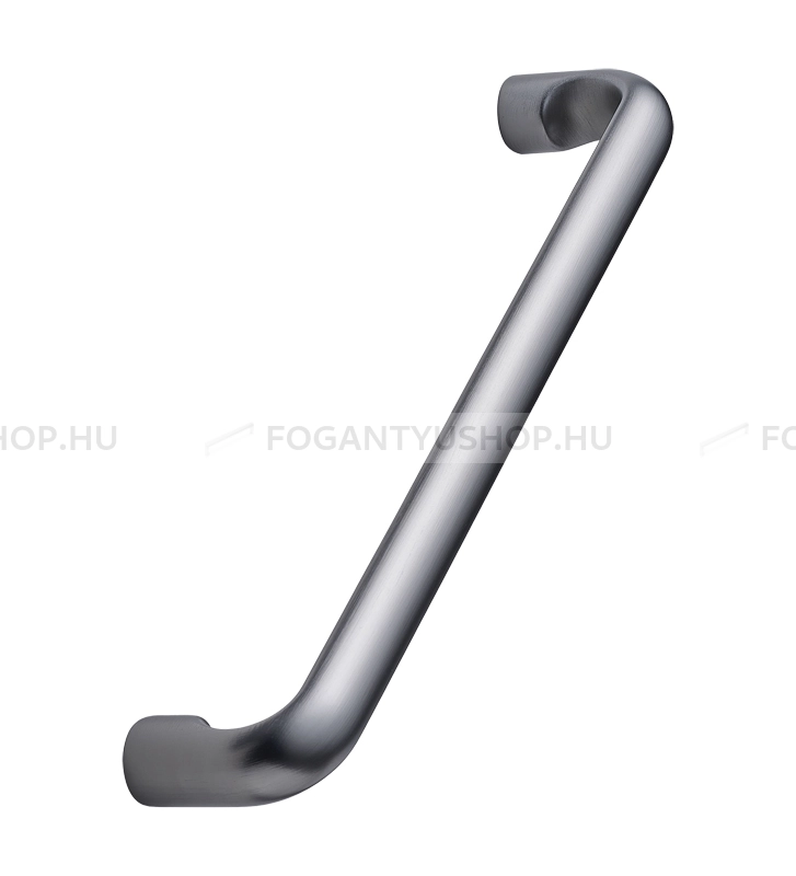 FURNIPART Fogantyú - CARVE - Csiszolt antracit  - Zamak fém ötvözet - Több méretben gyártott fém bútorfogantyú