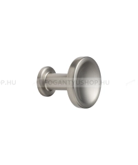 FURNIPART Bútorgomb  CHATEAU - 1 furatos - Szálcsiszolt inox - Zamak fém ötvözet