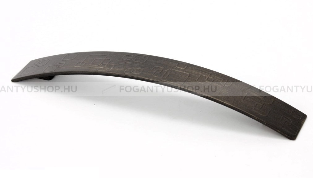 RUJZ DESIGN Bútor fogantyú - 477.25 - Antik patina barna MsPatL - Zamak fém ötvözet - Klasszikus, vintage, antik fém bútorfogantyú