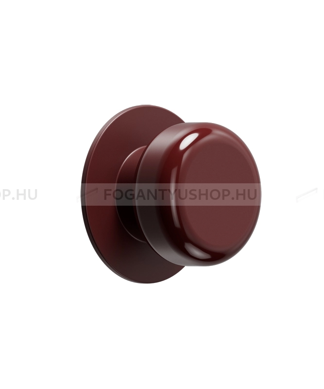 FURNIPART Gombfogantyú - COLETTE 16 Festett bordó furattáv 16 furattáv 16 furattáv 16 - furattáv 16 mm - Festett bordó RAL 3004 - Zamak fém ötvözet - Színes fém gombfogantyú, bútorgomb