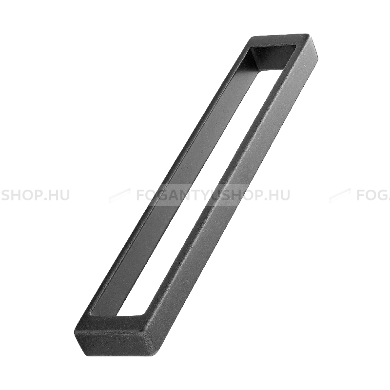 FURNIPART Bútorfogantyú - CUBICO Festett - Festett fekete BlackL - Zamak fém ötvözet - Több méretben gyártott színes fém bútorfogantyú