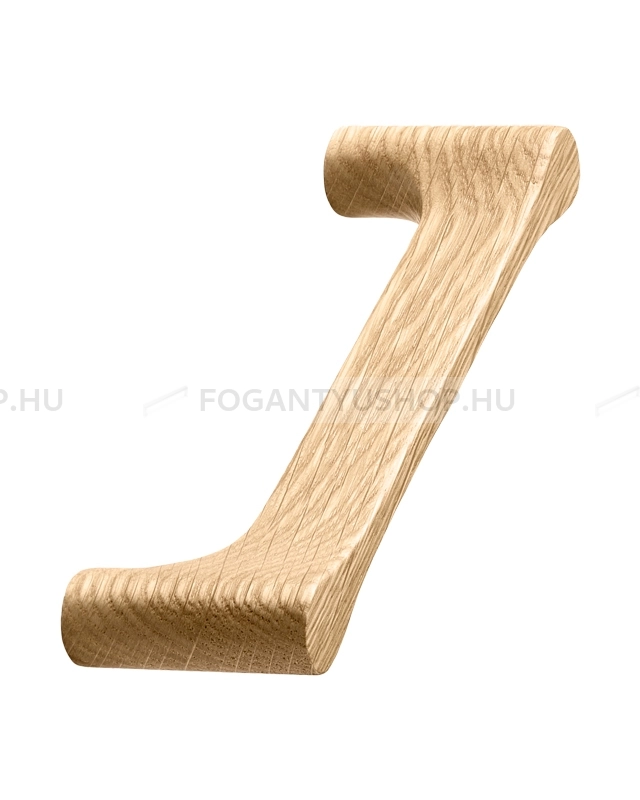 FURNIPART Fogantyú - DROPS Tölgyfa - Tölgyfa hrast - Fa - Fa bútorfogantyú