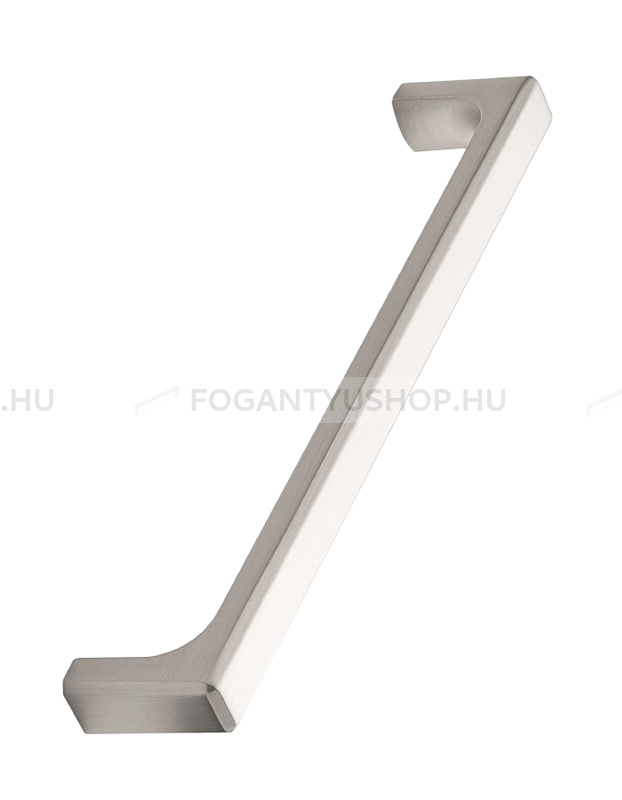 FURNIPART Fogantyú - FOLD LIGHT 160 - furattáv 160 mm - Szálcsiszolt inox  - Zamak fém ötvözet - Egy méretben gyártott fém bútorfogantyú