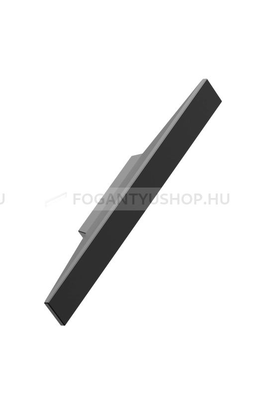 FURNIPART Fogantyú - FACET BlackL színes - Festett fekete BlackL - Alumínium - Több méretben gyártott színes fém bútorfogantyú