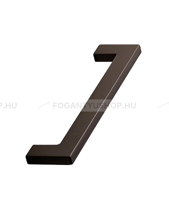 FURNIPART Bútorfogantyú - FLAT - Fekete - Zamak fém ötvözet - Több méretben gyártott színes fém bútorfogantyú