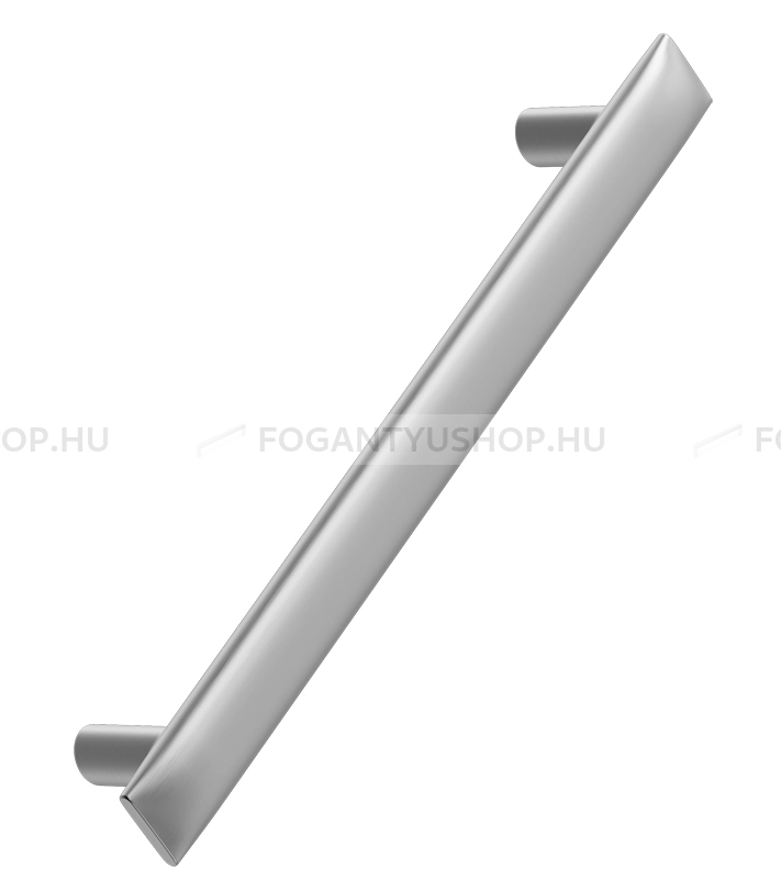 FURNIPART Bútorfogantyú - FLOW színes színes színes - Szálcsiszolt inox  - Zamak fém ötvözet - Több méretben gyártott színes fém bútorfogantyú