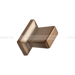 FURNIPART Gombfogantyú HERITAGE - 16 mm - Szálcsiszolt sárgaréz I. - Zamak fém ötvözet