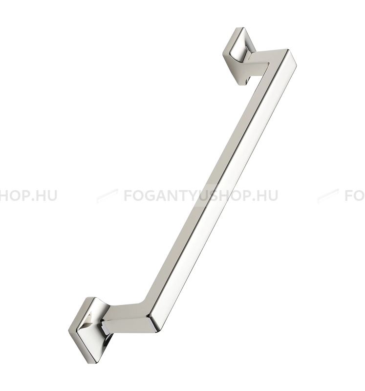FURNIPART Fogantyú - HERITAGE - Fényes nikkel 06 - Zamak fém ötvözet - Több méretben gyártott színes fém bútorfogantyú