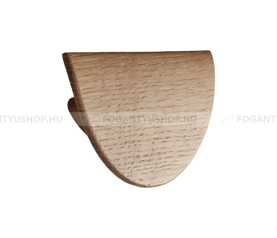 FURNIPART Fogantyú - HORIZON SMALL WOOD 32 Tölgyfa - furattáv 32 mm - Lakkozott tölgy 052 - Gumi - Fa bútorfogantyú