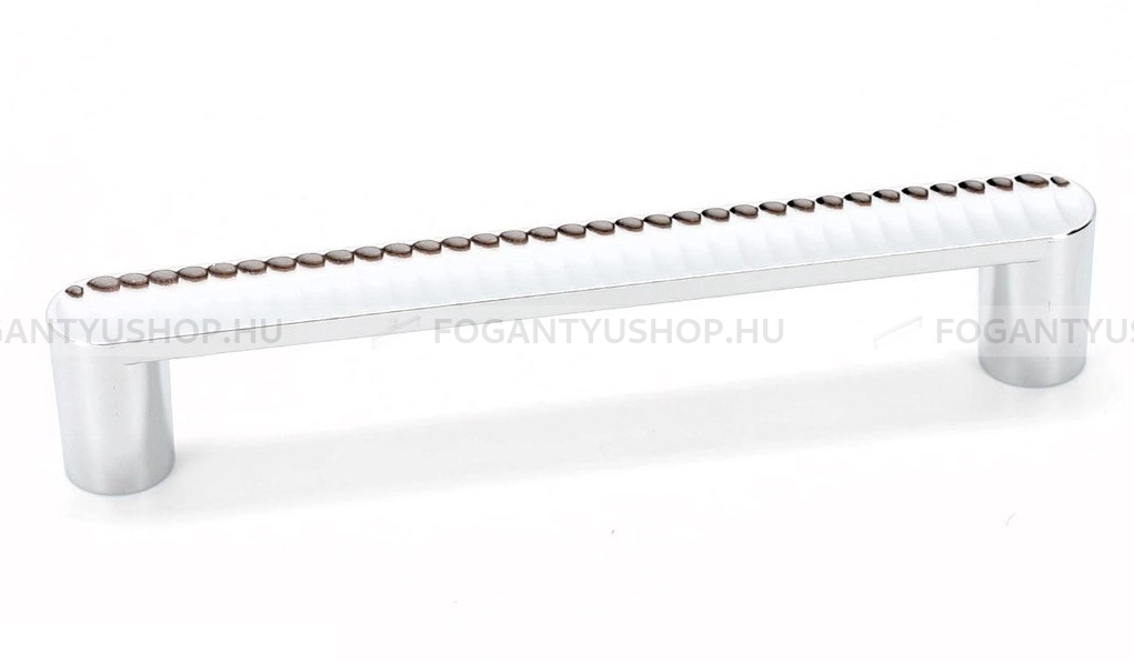 RUJZ DESIGN Fogantyú - 536.16 - Fényes króm Cr - Zamak fém ötvözet - Több méretben gyártott fém bútorfogantyú