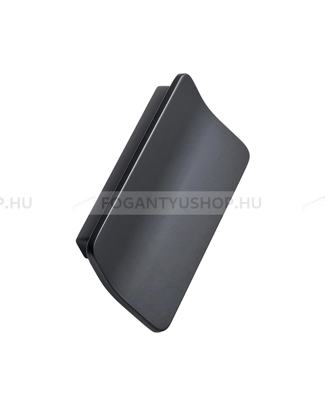 FURNIPART Bútorfogantyú - LEAF - Festett fekete BlackL - Zamak fém ötvözet - Több méretben gyártott színes fém bútorfogantyú