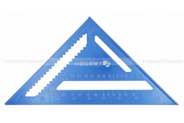 HÖGERT HT4M214 Derékszög mérő háromszög, 30 cm - Alumínium ötvözet