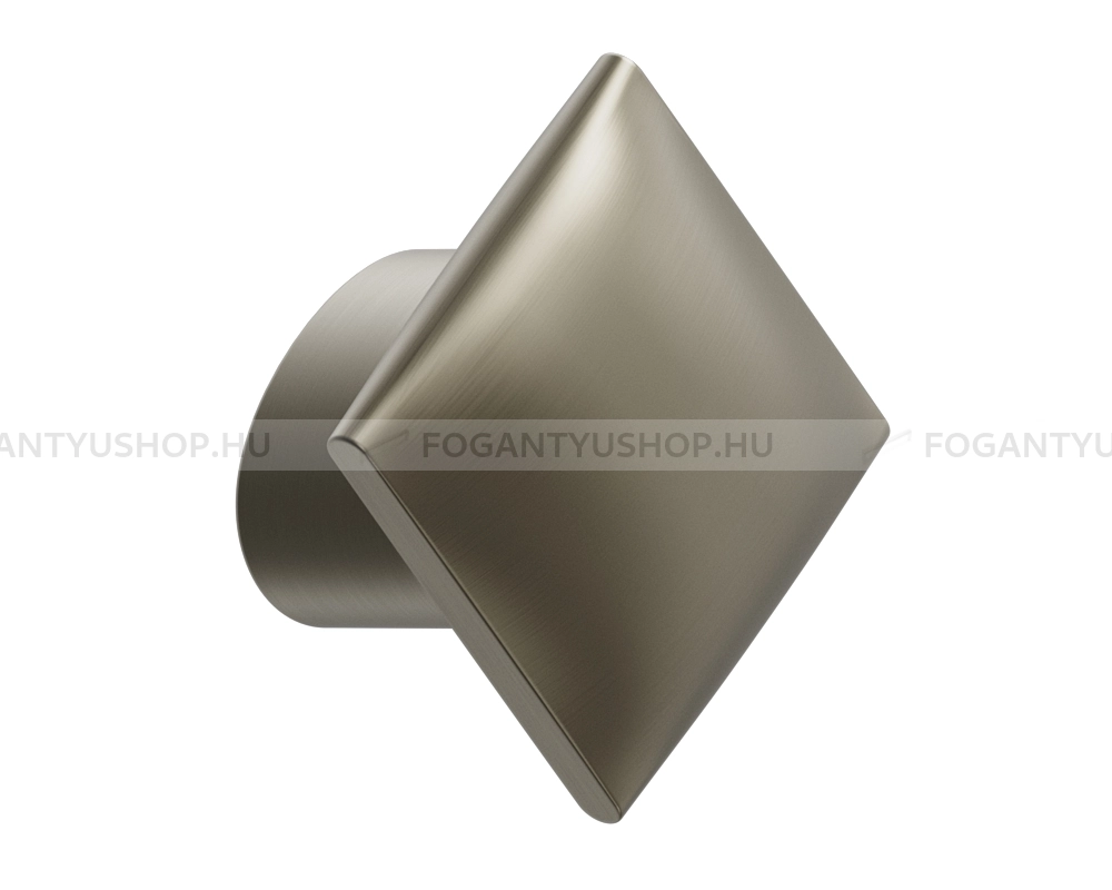 FURNIPART Bútorgomb - GombGomb FLOW 16 - furattáv 16 mm - Szálcsiszolt sárgaréz I.  - Zamak fém ötvözet - Színes fém gombfogantyú, bútorgomb