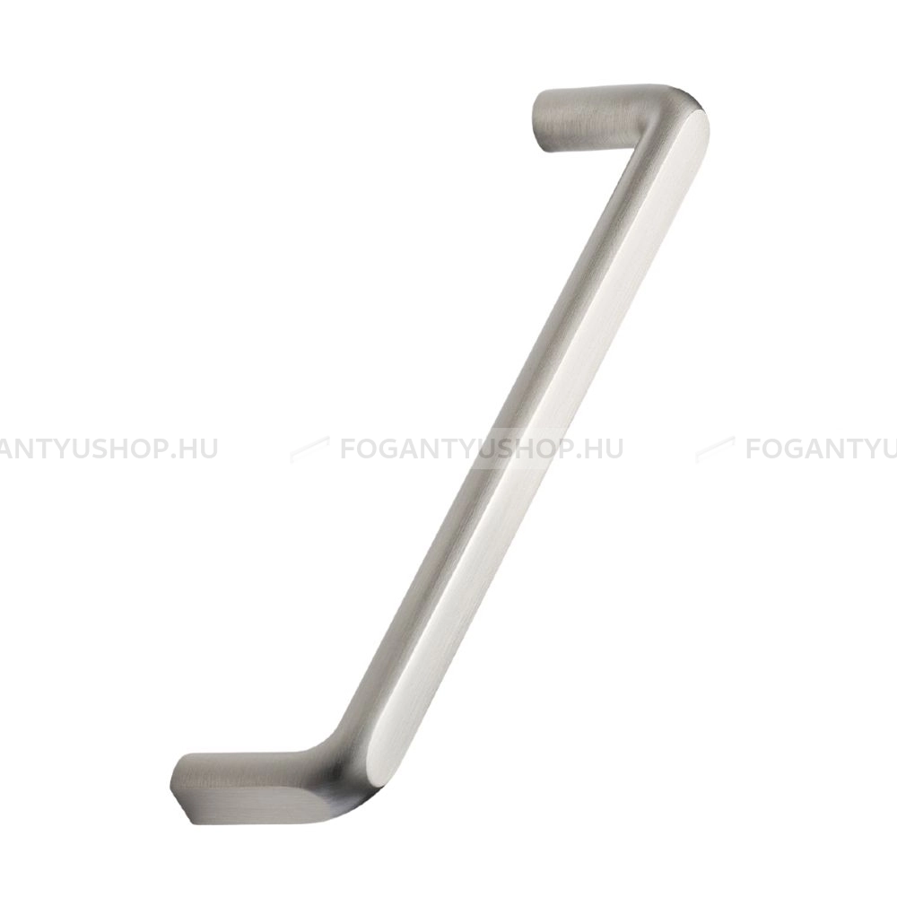 FURNIPART Bútorfogantyú - UNIFY színes - Szálcsiszolt inox  - Zamak fém ötvözet, Inox - Több méretben gyártott színes fém bútorfogantyú