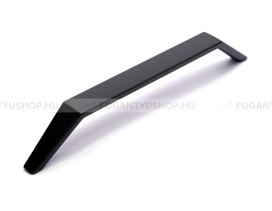 RUJZ DESIGN Bútor fogantyú - 669.15 - Festett fekete BlackL - Zamak fém ötvözet - Több méretben gyártott színes fém bútorfogantyú