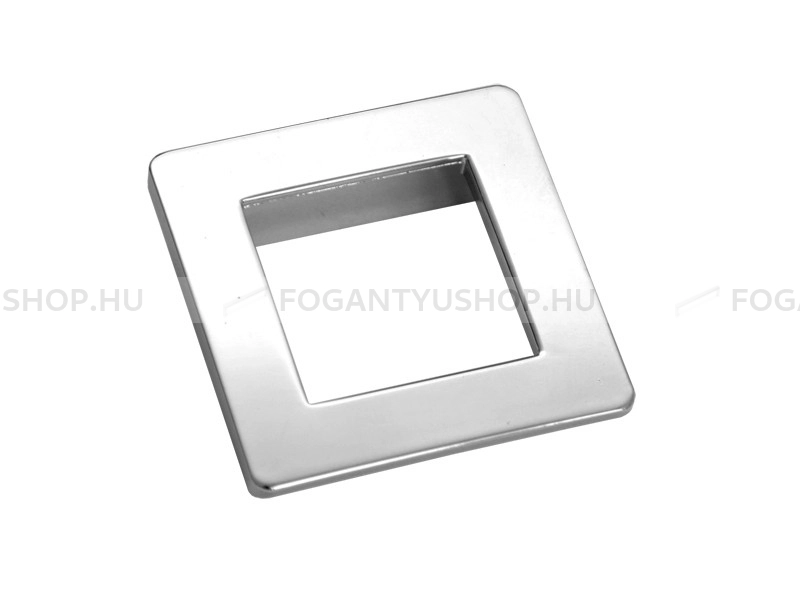 RUJZ-DESIGN---Fogantyu---557.02---Ezust-inox-(szalcsiszolt)---Fem-gombfogantyu-butorgomb-(szogletes-kerek)