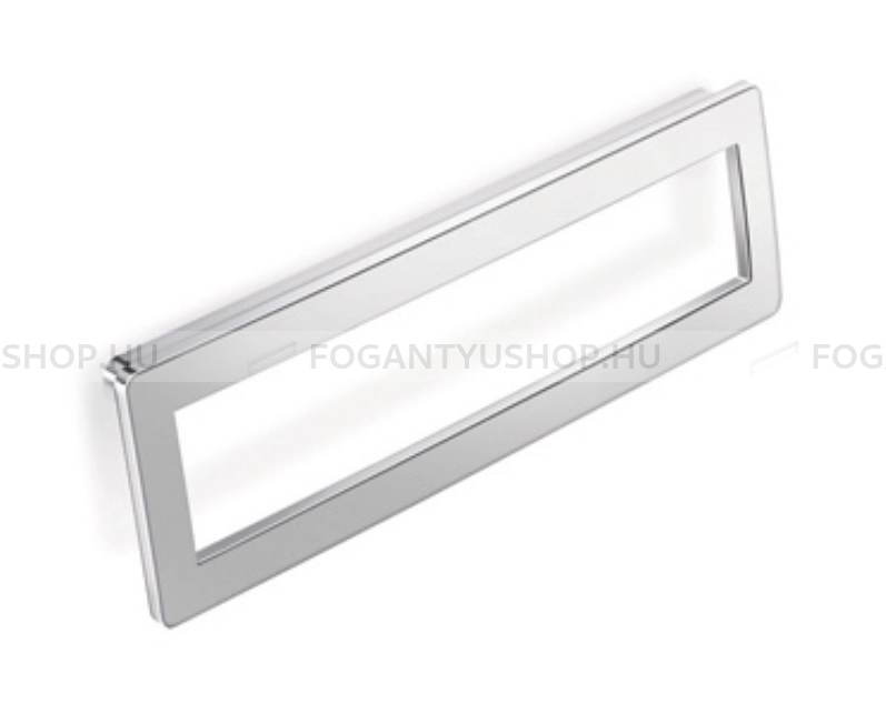 RUJZ DESIGN Bútor fogantyú - 128 557.04 - furattáv 128 mm - Fényes króm Cr - Zamak fém ötvözet - Egy méretben gyártott fém bútorfogantyú
